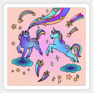 Unicorns 124 (Style:1) Sticker